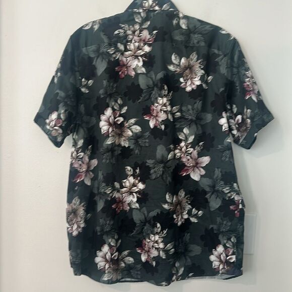 Ted Baker London Verre Slim Fit Floral Shirt 6/XL - Picture 4 of 6